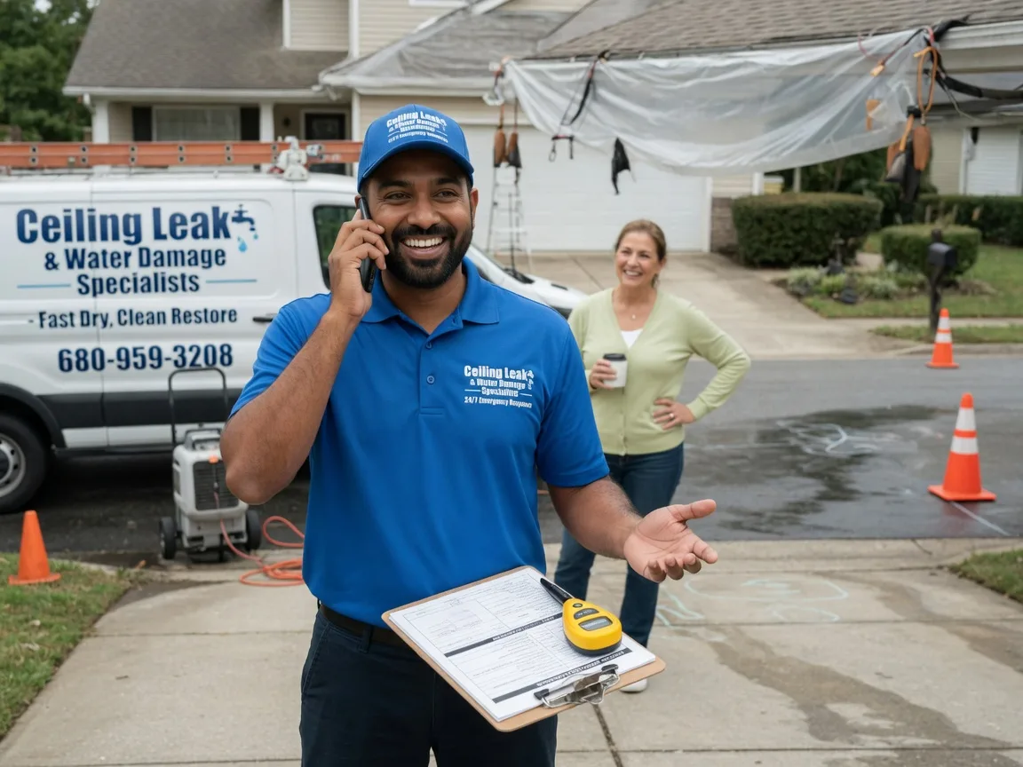 Ceiling Leak Cleanup Marion, LA FAQs